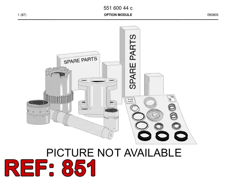 55052482b 550 524 82b Hosing - Sandvik Technical Drawing