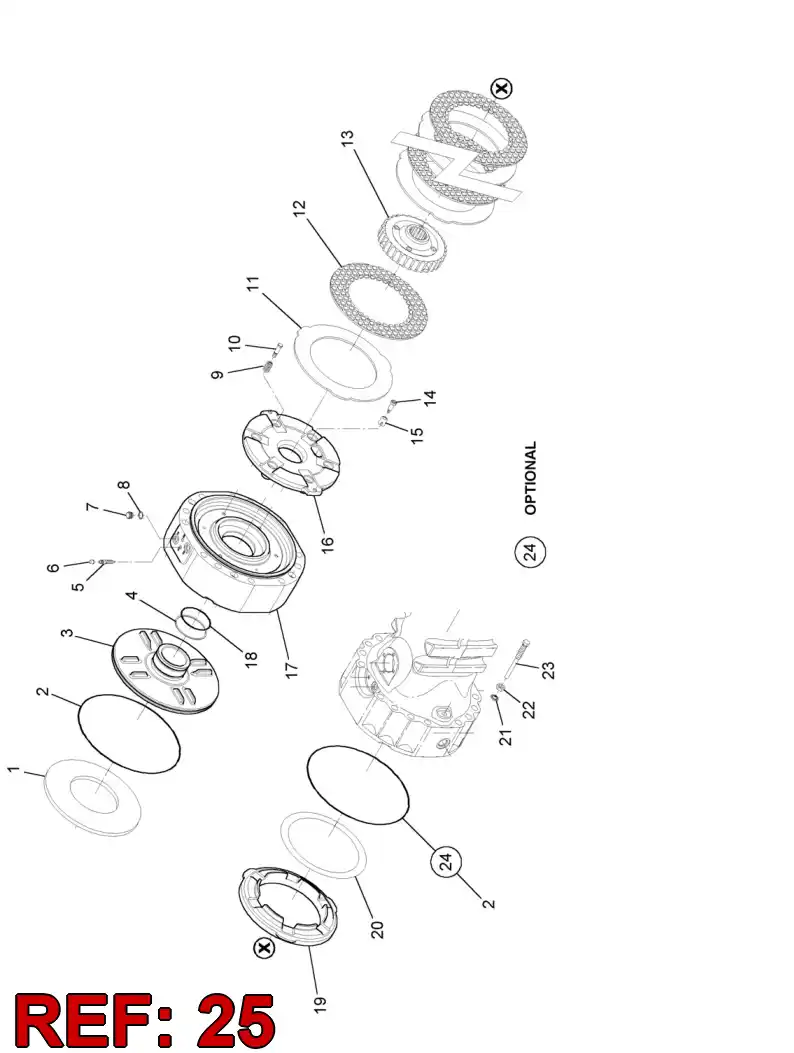 55052601 550 526 01 PISTON - Sandvik Technical Drawing