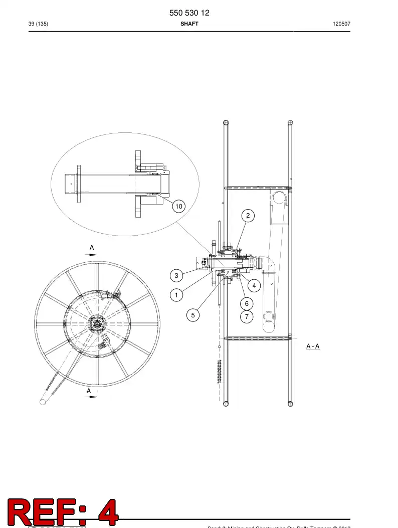 550 528 29a Bushing, Bearing - drawing