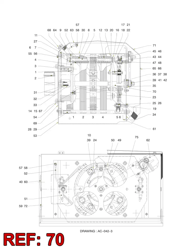 55052830 550 528 30 ESPAADOR - Sandvik Technical Drawing