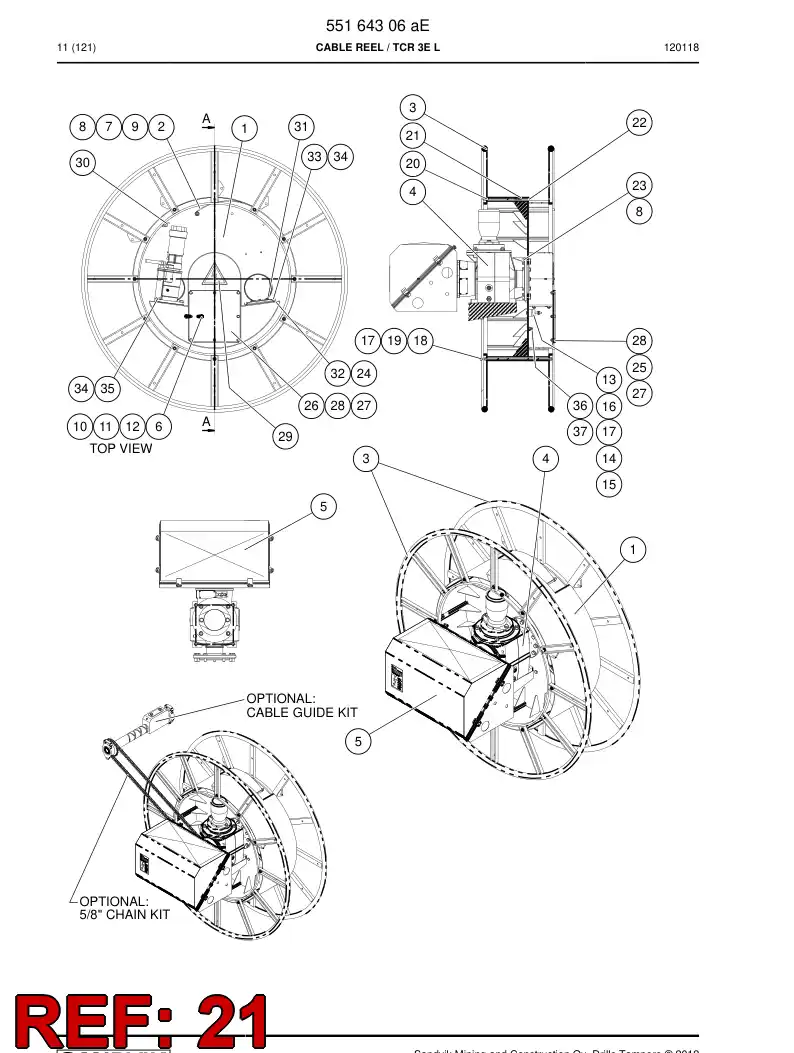 55053047a 550 530 47a Pipe, Sleeve - Sandvik Technical Drawing