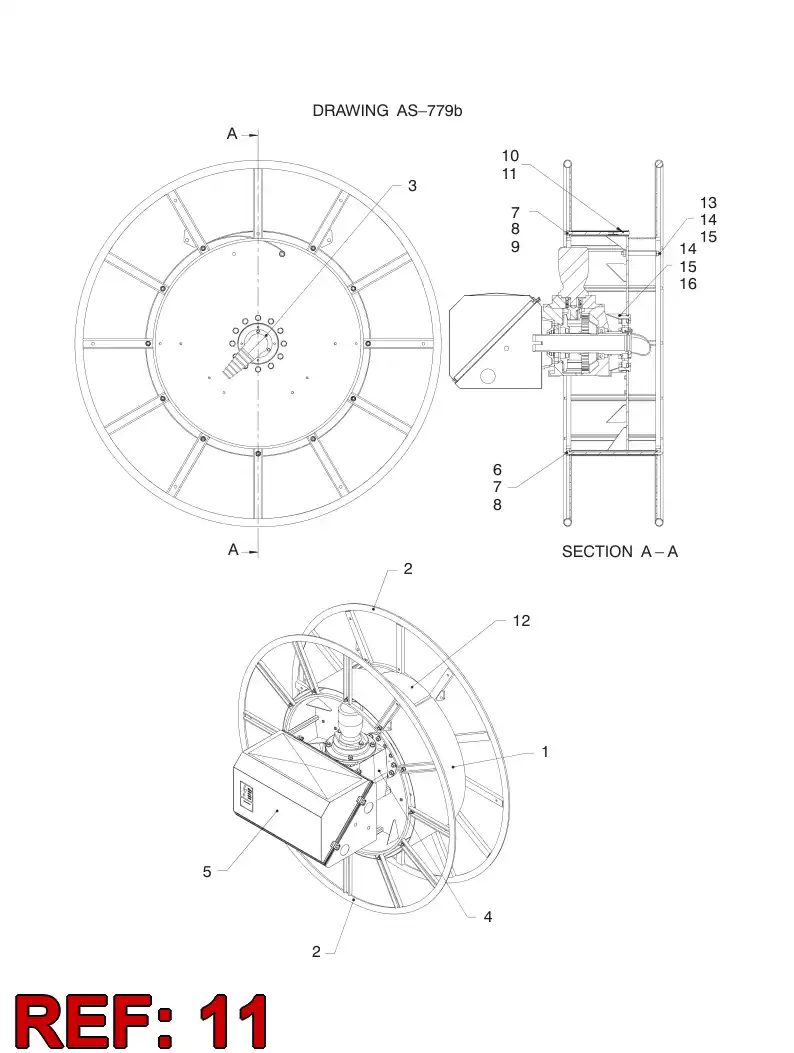 55053177 550 531 77 BOLT - Sandvik Technical Drawing