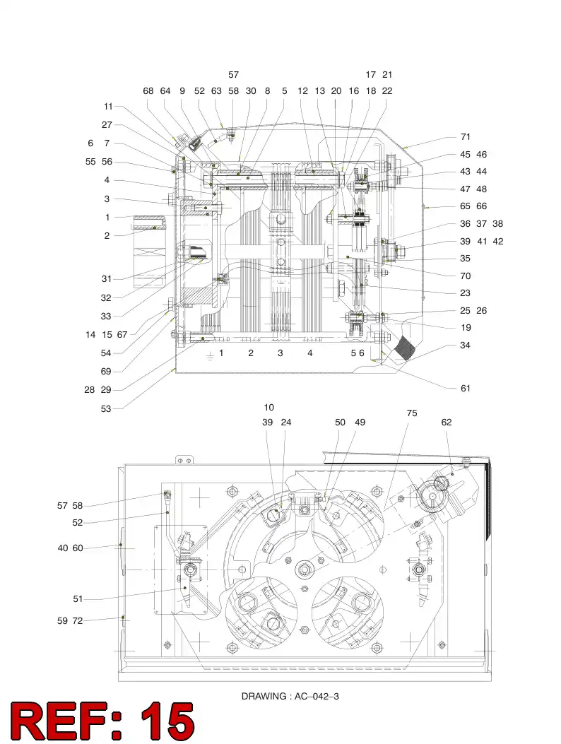 55053194 550 531 94 SCREW - Sandvik Technical Drawing