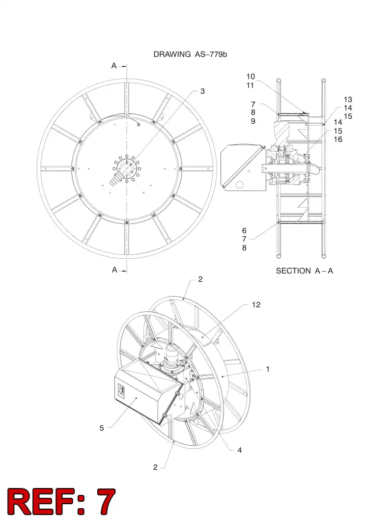 55053207 550 532 07 WASHER - Sandvik Technical Drawing