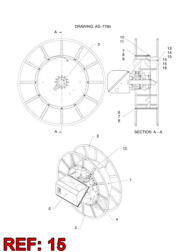 55053208 550 532 08 WASHER - Sandvik Technical Drawing