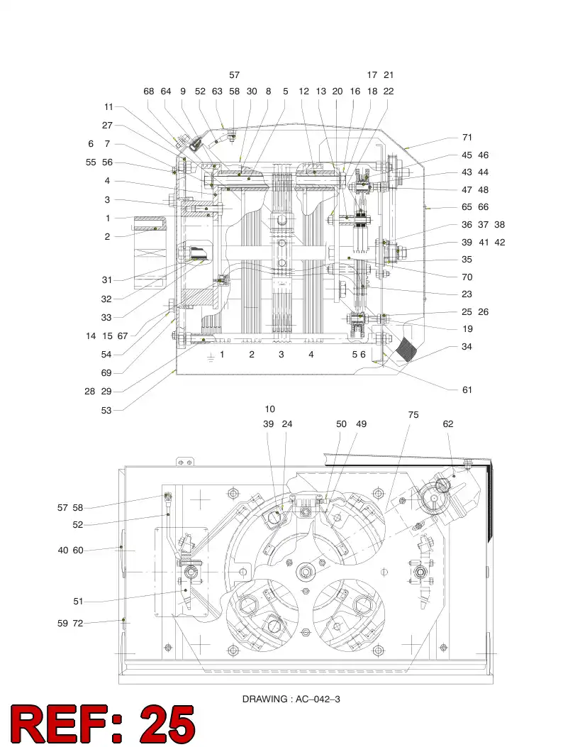 55053209 550 532 09 WASHER - Sandvik Technical Drawing