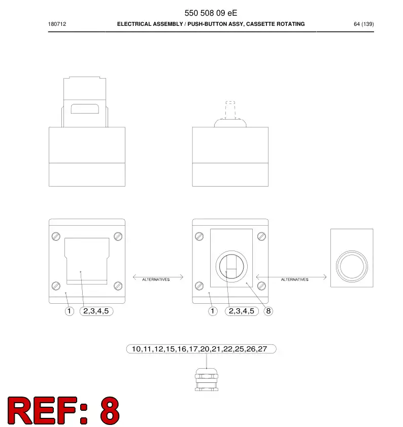 55053357 550 533 57 SINAL - Sandvik Technical Drawing
