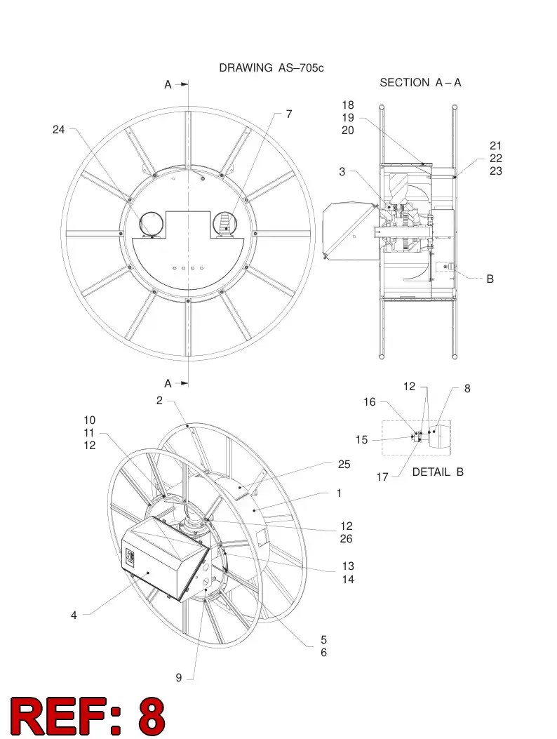 55053564 550 535 64 INSULATING SLEEVE - Sandvik Technical Drawing