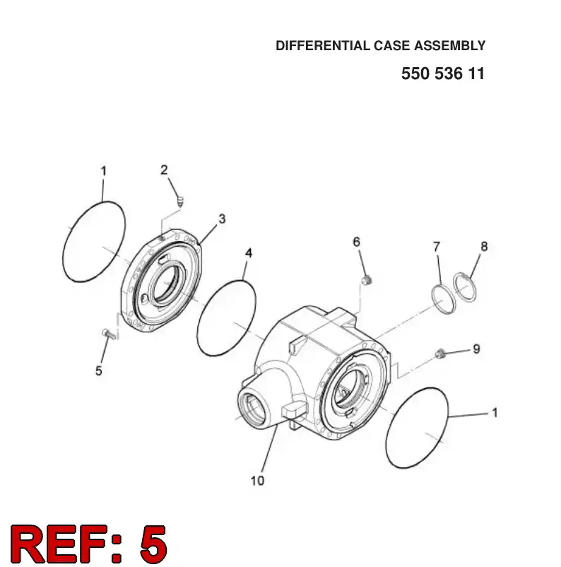 55053621 550 536 21 BOLT - Sandvik Technical Drawing