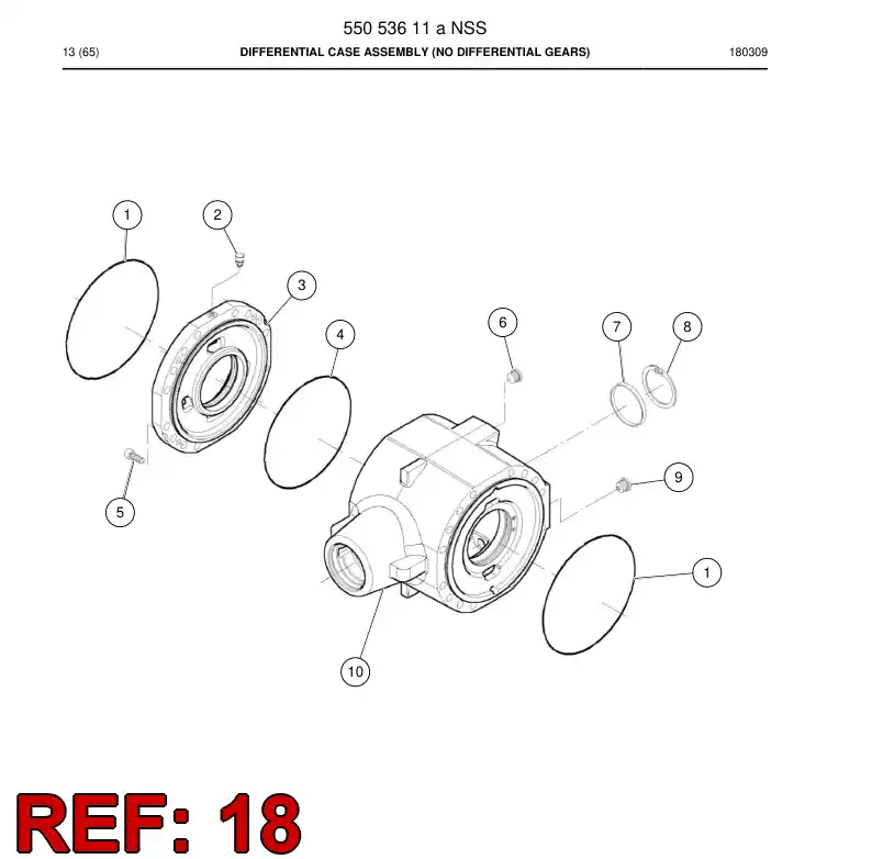 55053622a 550 536 22a CONECTOR - Sandvik Technical Drawing