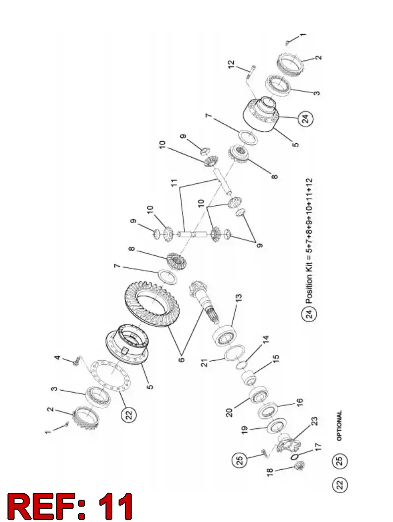 55053656 550 536 56 PIN - Sandvik Technical Drawing
