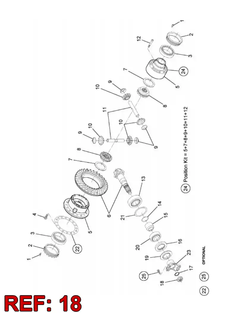 55053671 550 536 71 NUT - Sandvik Technical Drawing