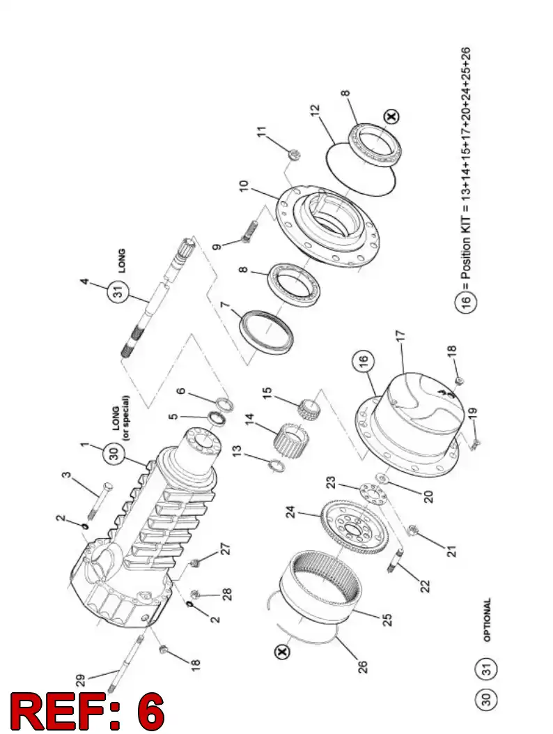 55053712 550 537 12 CENTERING RING - Sandvik Technical Drawing