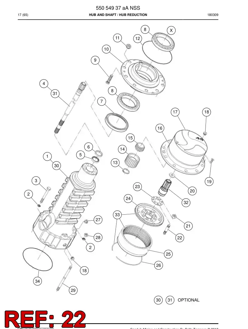 55053738a 550 537 38a INSERTO - Sandvik Technical Drawing