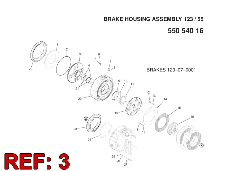 55053747 550 537 47 PISTON - Sandvik Technical Drawing