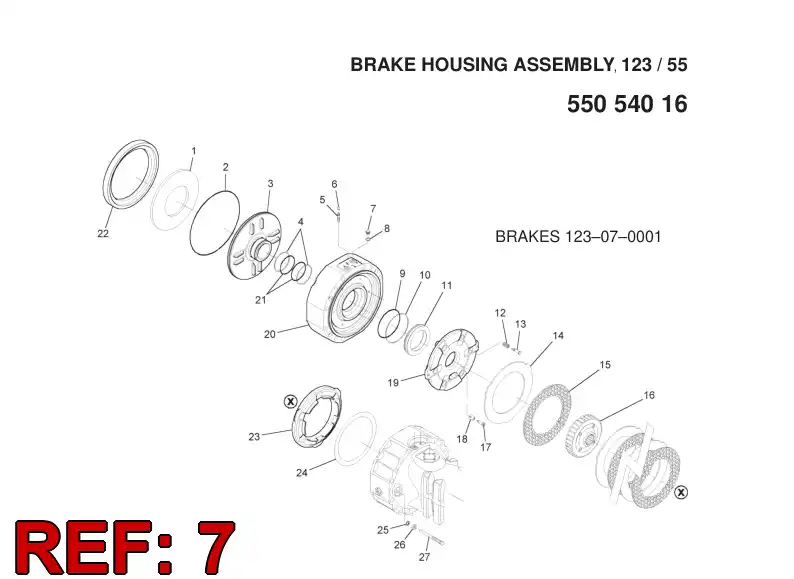 55053751 550 537 51 BOLT - Sandvik Technical Drawing