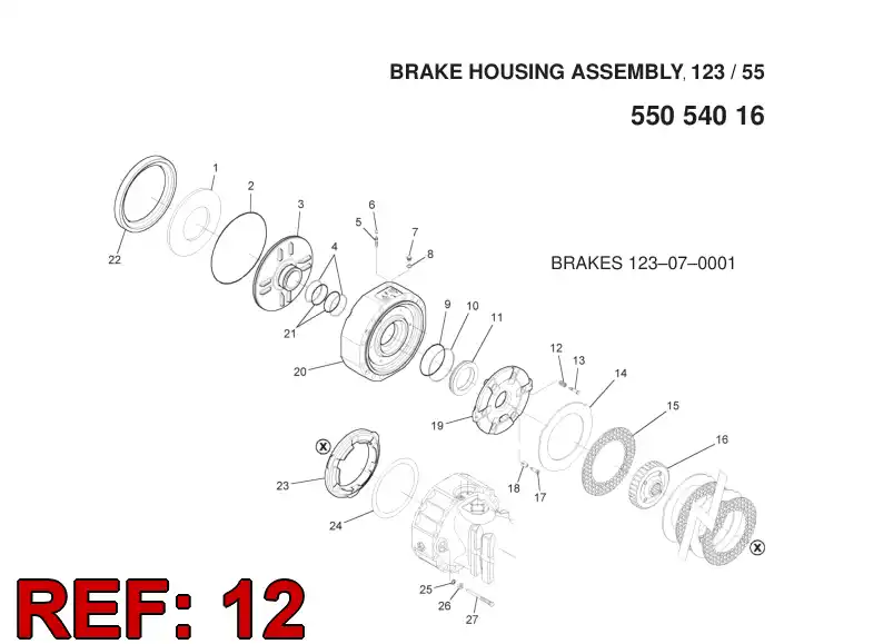 55053756 550 537 56 SPRING - Sandvik Technical Drawing
