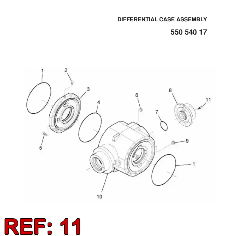 55053869 550 538 69 BOLT - Sandvik Technical Drawing
