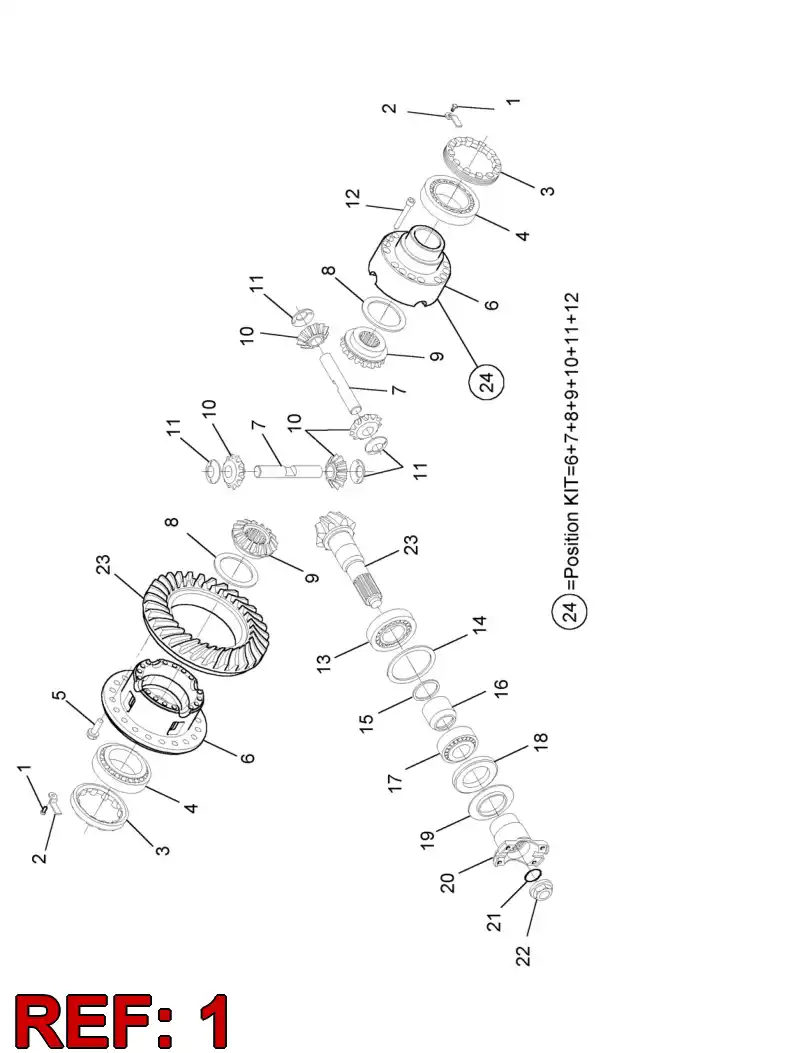 55053910 550 539 10 HEXAGON BOLT - Sandvik Technical Drawing