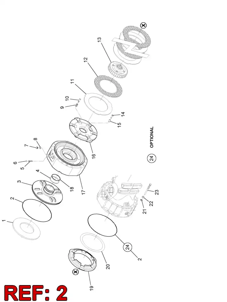 55053968 550 539 68 O-RING - Sandvik Technical Drawing