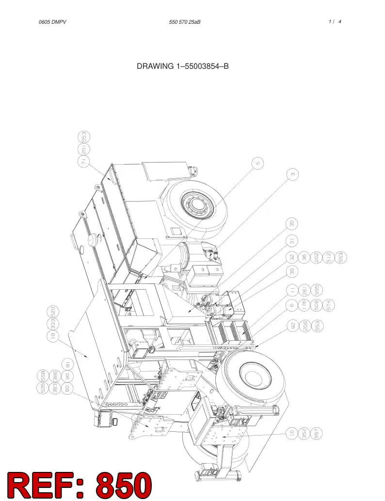 55054217 550 542 17 SET - Sandvik Technical Drawing