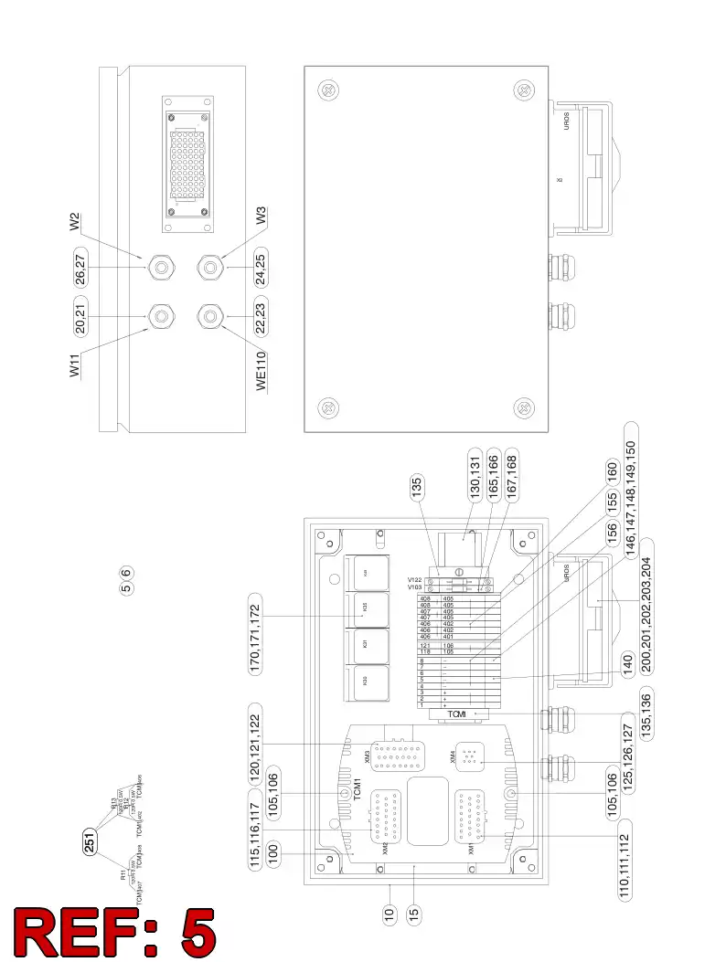 55055340 550 553 40 DIMENSIONING DRAWING - Sandvik Technical Drawing