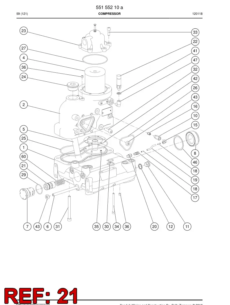 55055778a 550 557 78a Thermostat - Sandvik Technical Drawing