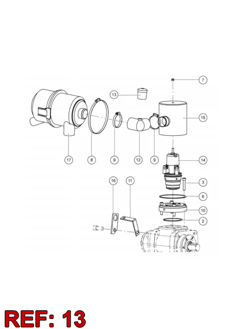 550 557 82 Indicator, Service - drawing
