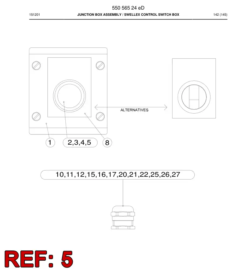 55056526 550 565 26 SIGN - Sandvik Technical Drawing