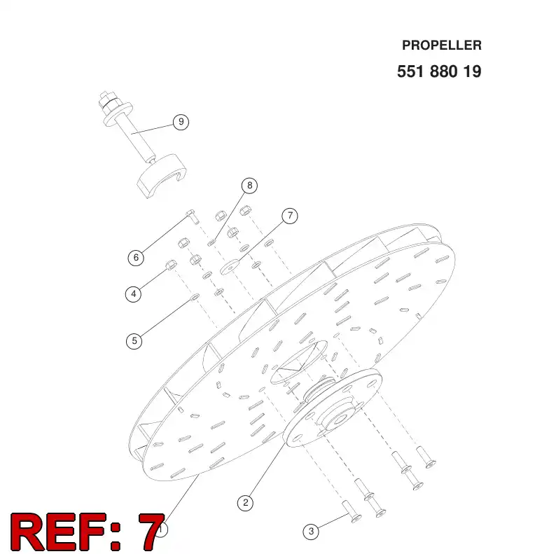 55056860 550 568 60 WASHER - Sandvik Technical Drawing