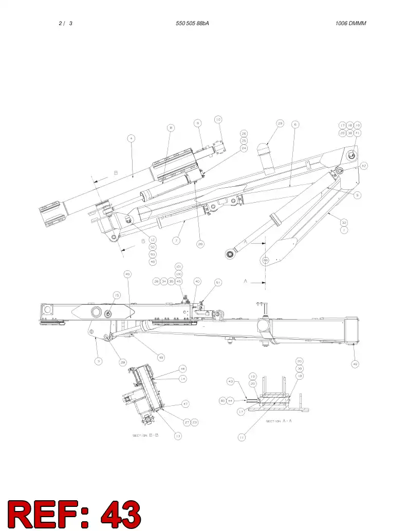 55057072 550 570 72 LOCK PIECE - Sandvik Technical Drawing