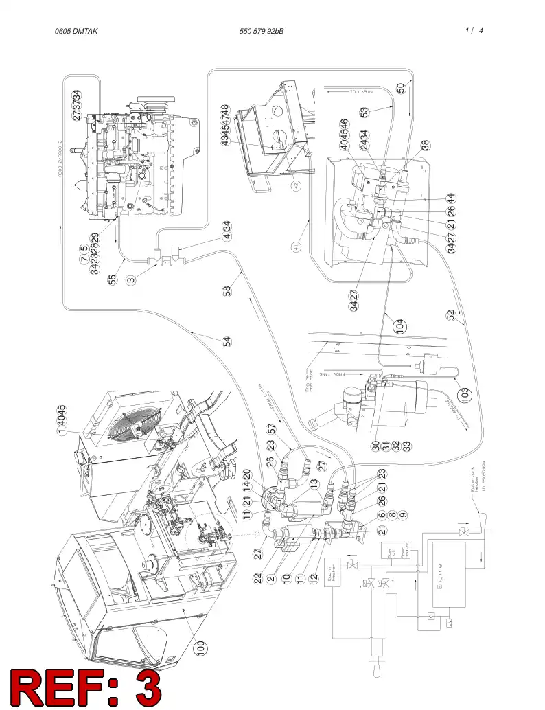 55057290 550 572 90 Check valve (water) - Sandvik Technical Drawing
