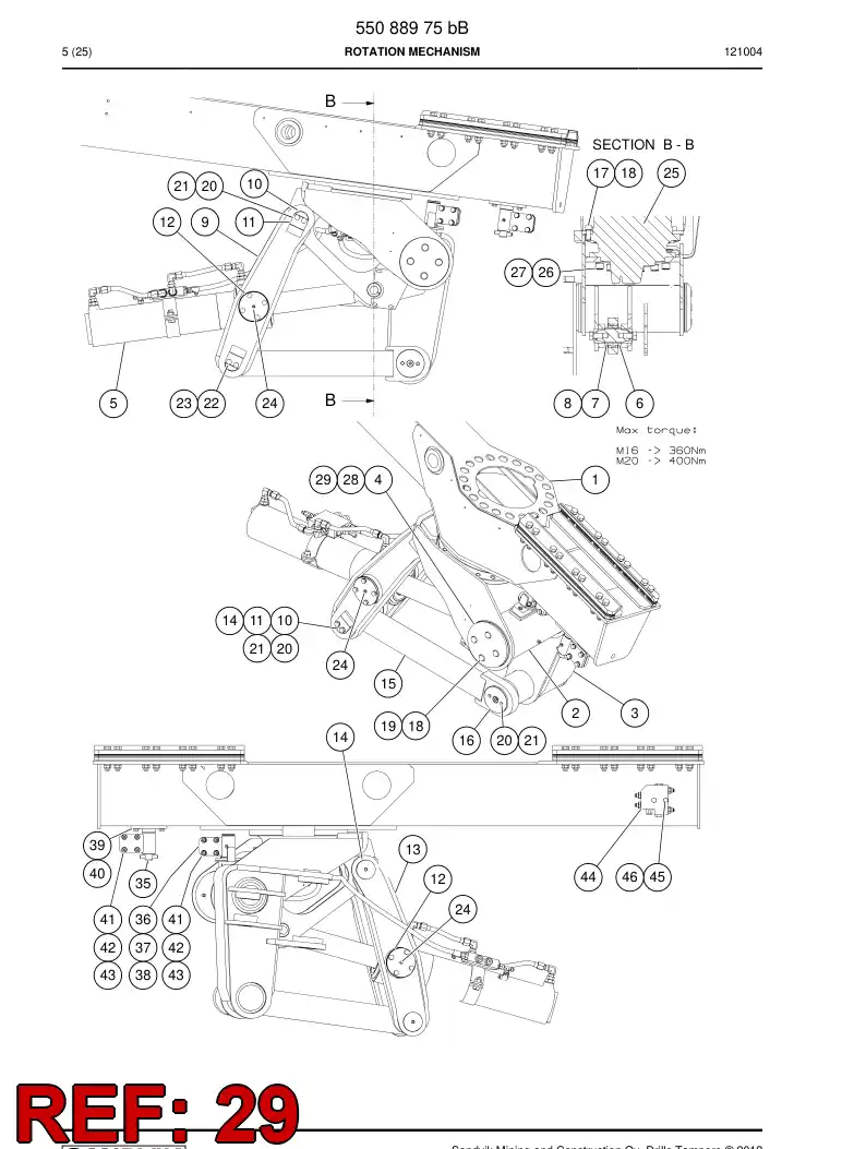 55057824 550 578 24 Fitting piece - Sandvik Technical Drawing