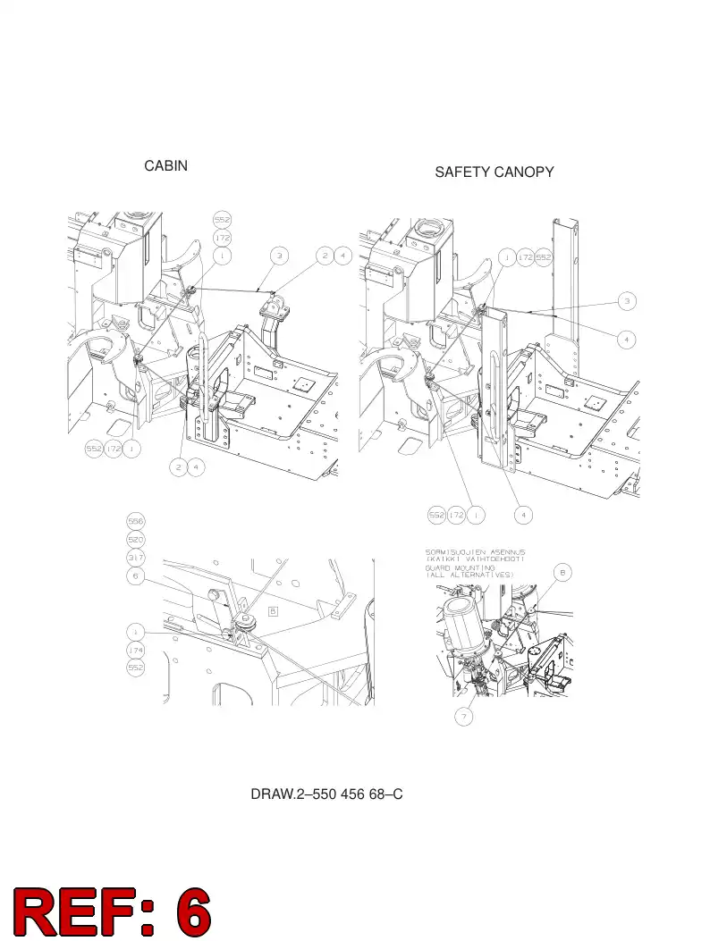 55057932 550 579 32 PLATE - Sandvik Technical Drawing