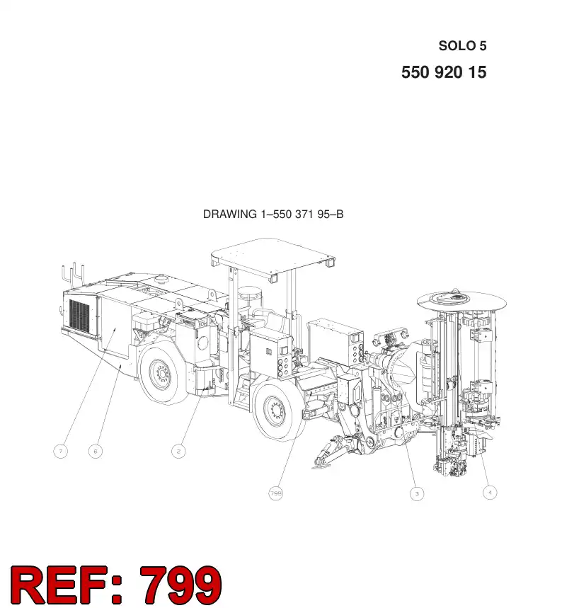 55058312 550 583 12 SCREW SET - Sandvik Technical Drawing