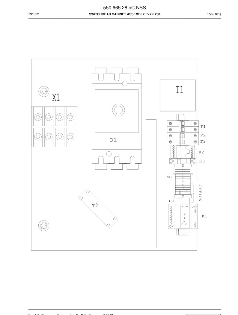 55058704 550 587 04 Coil - Sandvik Technical Drawing