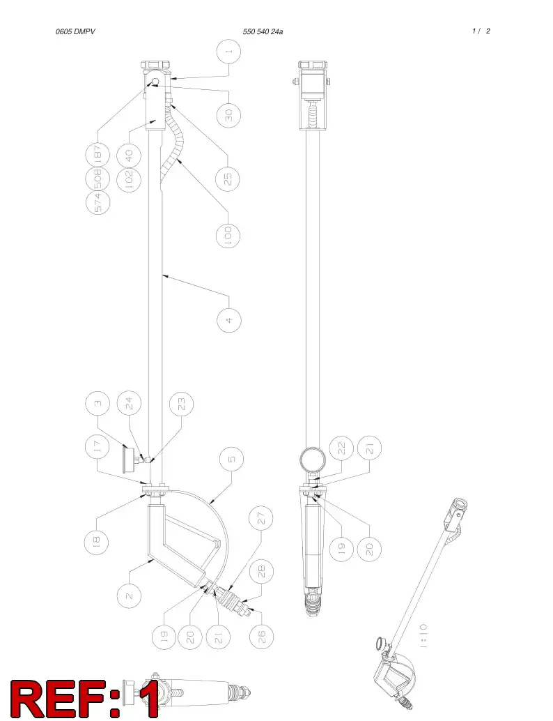 55058767 550 587 67 TOOL - Sandvik Technical Drawing