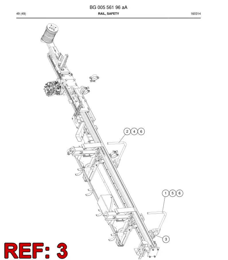 55059185a 550 591 85a Plate - Sandvik Technical Drawing