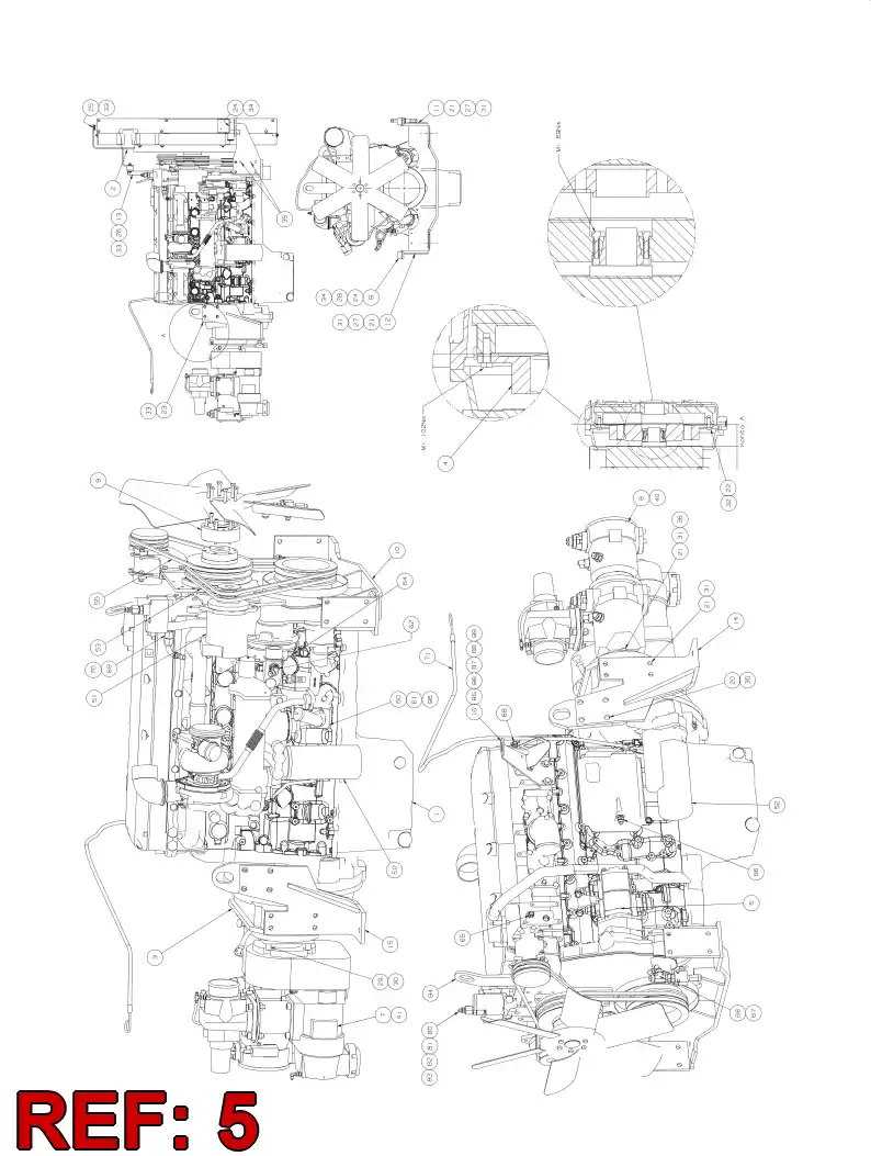 55059226 550 592 26 PUMP ASSEMBLY - Sandvik Technical Drawing