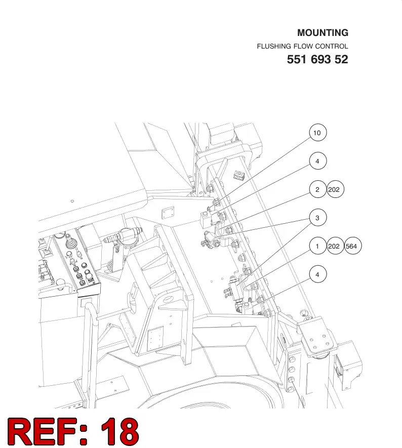 55059271 550 592 71 PLATE - Sandvik Technical Drawing