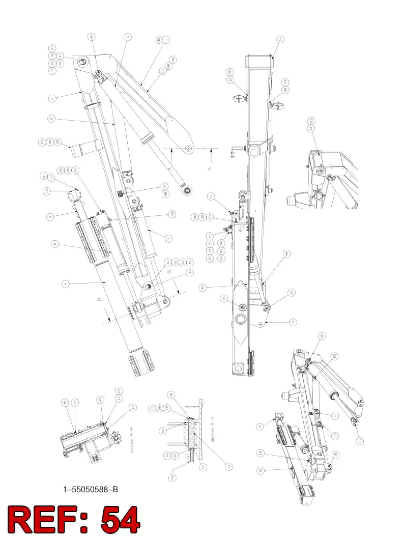 55059348 550 593 48 Shim - Sandvik Technical Drawing