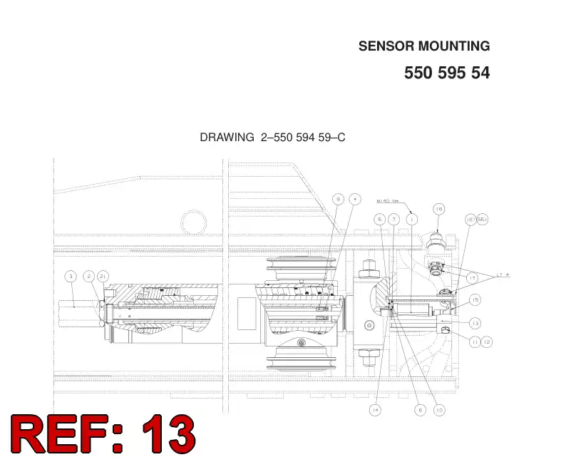 55059382 550 593 82 COVER - Sandvik Technical Drawing