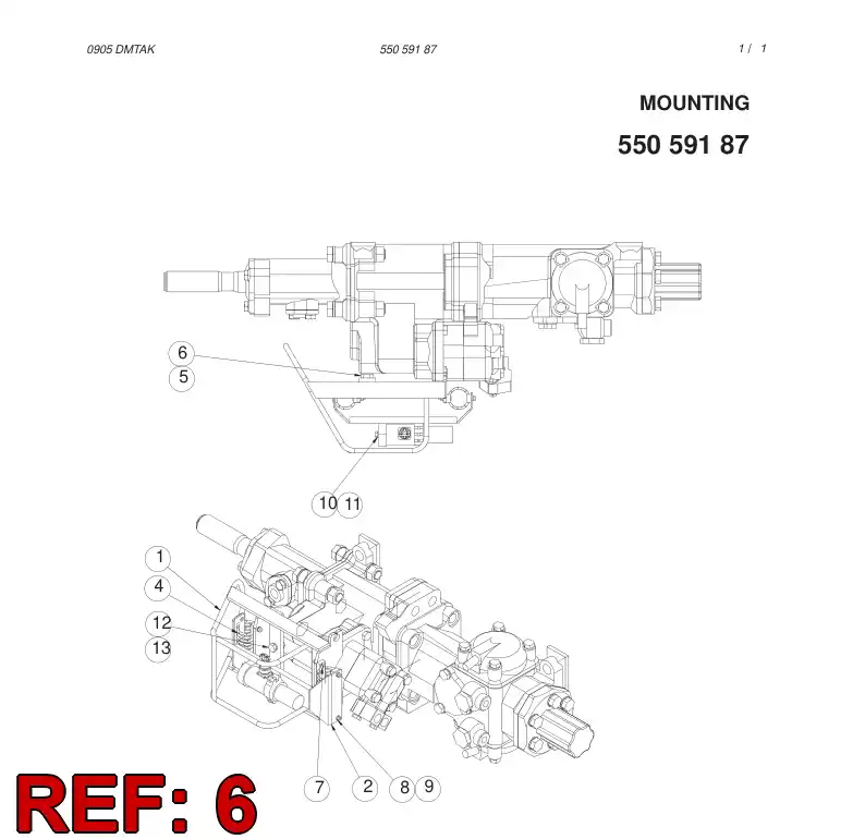 55059485 550 594 85 THREAD PIECE - Sandvik Technical Drawing