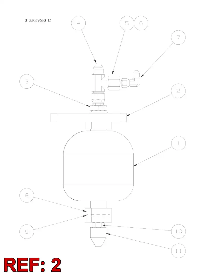 55059629 550 596 29 PLATE - Sandvik Technical Drawing
