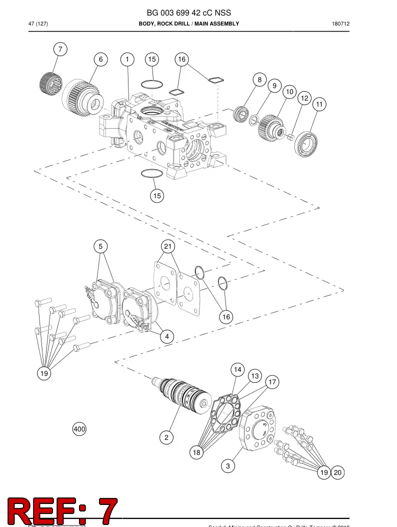 55060251b 550 602 51b Coupling - Sandvik Technical Drawing