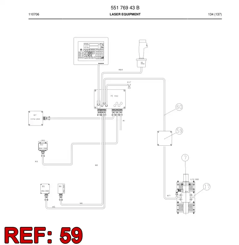55060501a 550 605 01a Filter - Sandvik Technical Drawing