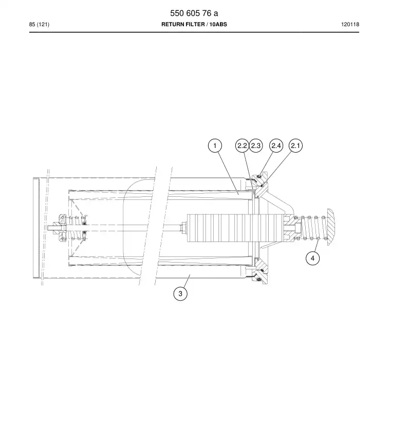 55060575a 550 605 75a Shield, Splash - Sandvik Technical Drawing