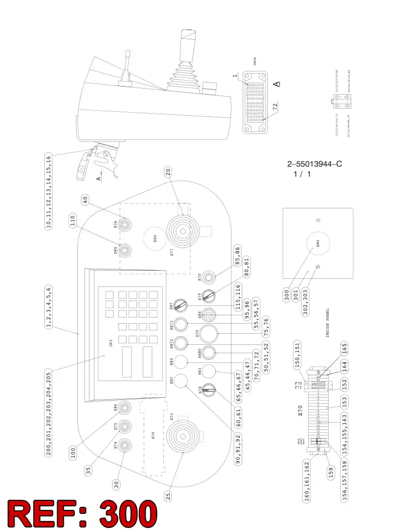 55060753 550 607 53 HEATING RESISTOR - Sandvik Technical Drawing