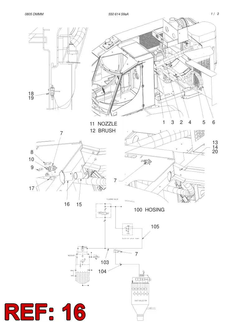 55060758 550 607 58 SOCKET - Sandvik Technical Drawing