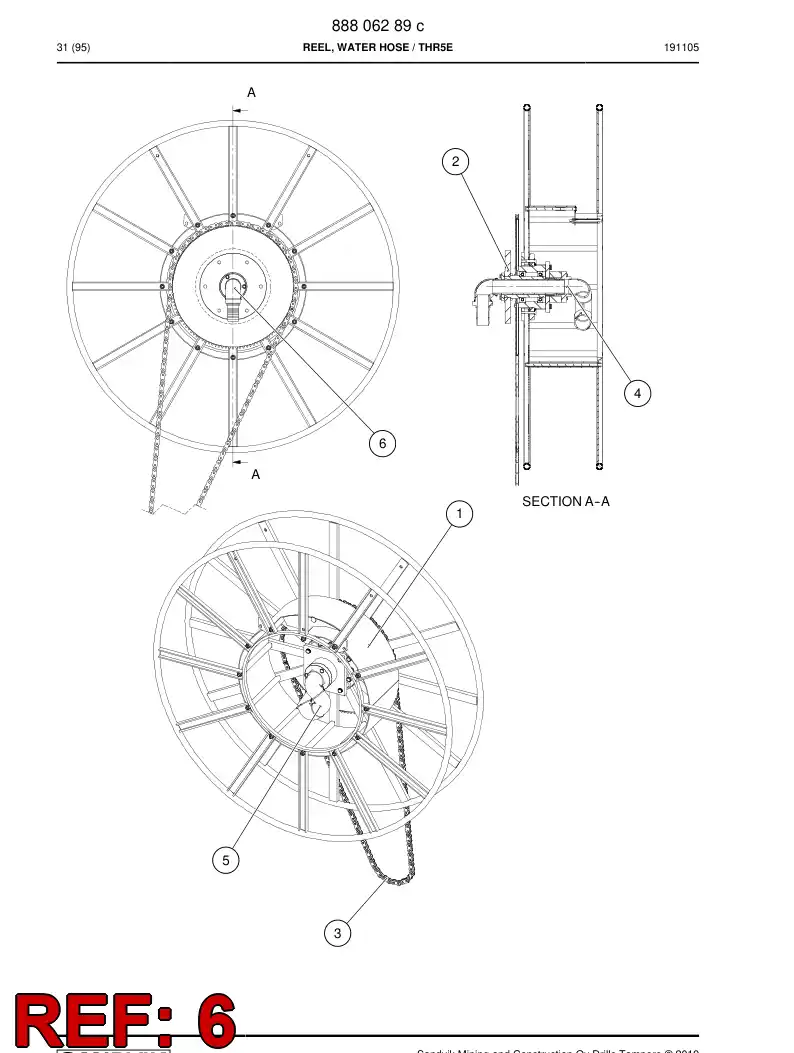 55061858 550 618 58 Pipe - Sandvik Technical Drawing